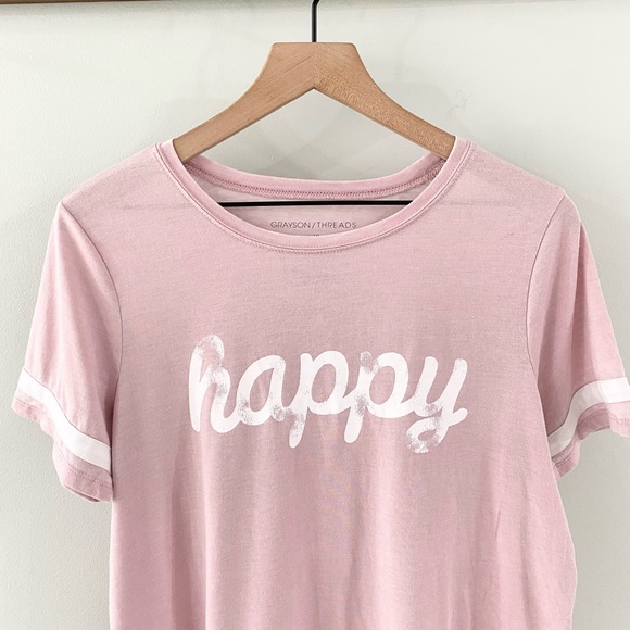 Grayson Threads Short Sleeve ‘Happy’ Tee Size XL - Picture 2 of 7